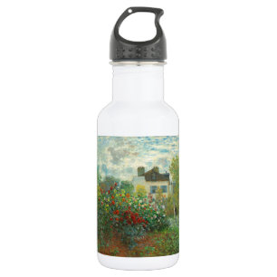Monet Artists Garden in Argenteuil Painting 532 Ml Water Bottle