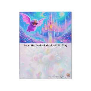 Monet Bat Castle Notepad