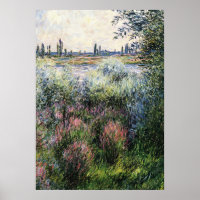 Monet - By the Seine, a Corner of the Bank