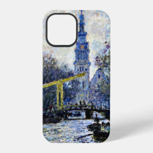 Monet - Canal in Amsterdam, iPhone 12 Pro Case