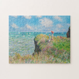 Monet Cliff Walk at Pourville Puzzle