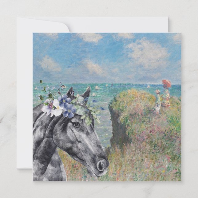 Monet Cliff Walk & Black Horse Compilation Flat (Front)