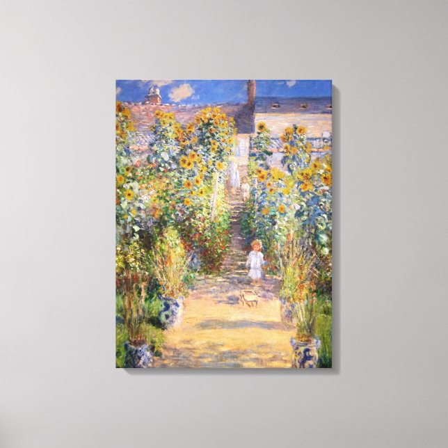 Monet Fine Art Canvas Print (Front)