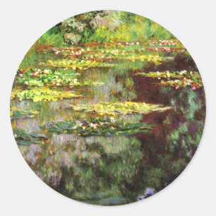 Monet Fine Art, Waterlilies Stickers