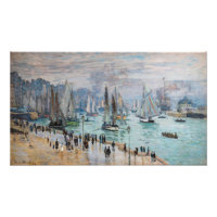Monet - Fishing Boats Leaving the Harbour, Le Havr