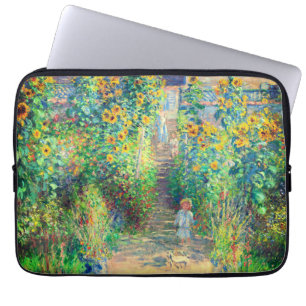 Monet Flower Garden Laptop Sleeve