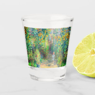 Monet Flower Garden Shot Glass