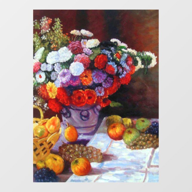 Monet Flowers and Fruit (Sheet)
