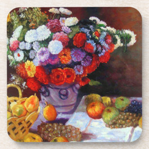 Monet Flowers and Fruit Coaster