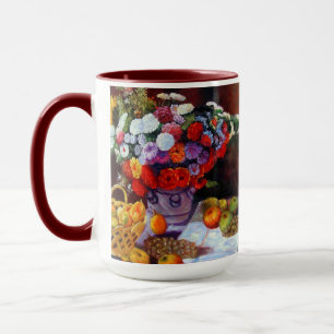 Monet Flowers and Fruit Mug