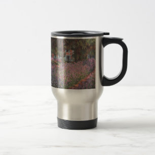 Monet flowers Artist Garden Giverny vines art Travel Mug