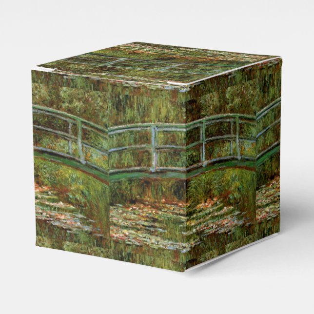 Monet French Japanese Bridge Giverney Favour Box (Front Side)