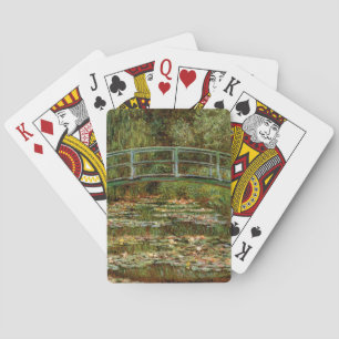 Monet French Japanese Bridge Giverney Playing Cards