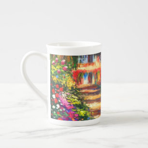 Monet Garden at Giverny Bone China Mug