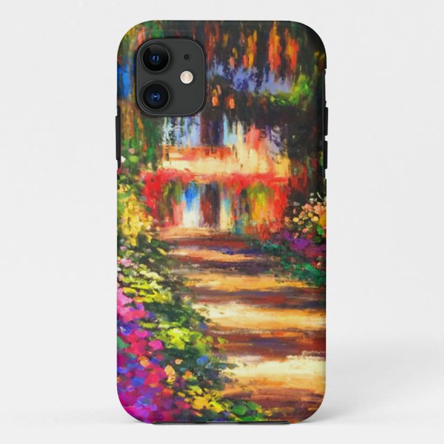 Monet Garden at Giverny Case-Mate iPhone Case (Back)