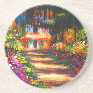 Monet Garden at Giverny Coaster