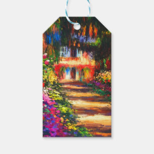 Monet Garden at Giverny Gift Tags