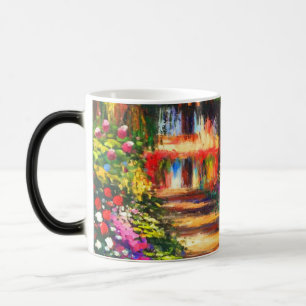 Monet Garden at Giverny Magic Mug