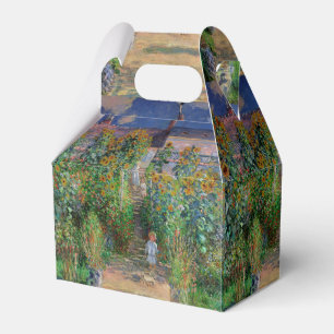 Monet Garden Vetheuil Impressionim Flower Painting Favour Box