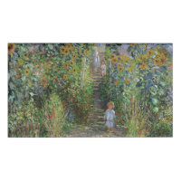 Monet Garden Vetheuil Impressionim Flower Painting