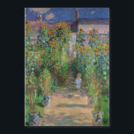 Monet Garden Vetheuil Impressionim Painting<br><div class="desc">Monet's Garden at Vetheuil - A famous Claude Monet painting of a beautiful colourful impressionist garden scene. The Artist's Garden at Vétheuil,  1881.</div>