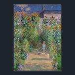 Monet Garden Vetheuil Impressionim Painting<br><div class="desc">Monet's Garden at Vetheuil - A famous Claude Monet painting of a beautiful colourful impressionist garden scene. The Artist's Garden at Vétheuil,  1881.</div>