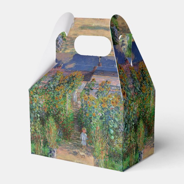 Monet Garden Vetheuil Impressionim Painting Favour Box (Front Side)