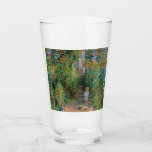 Monet Garden Vetheuil Impressionim Painting Glass<br><div class="desc">Monet's Garden at Vetheuil - A famous Claude Monet painting of a beautiful colourful impressionist garden scene. The Artist's Garden at Vétheuil,  1881.</div>