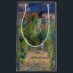 Monet Garden Vetheuil Impressionim Painting Small Gift Bag<br><div class="desc">Monet's Garden at Vetheuil - A famous Claude Monet painting of a beautiful colourful impressionist garden scene. The Artist's Garden at Vétheuil,  1881.</div>