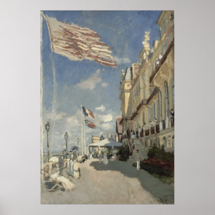 Monet - Hotel Des Roches Noires Trouville Poster