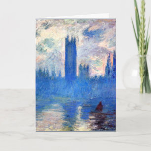 Monet - Houses of Parliament Card