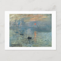 Monet Impression Sunrise Soleil Levant Painting