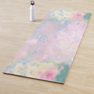 Monet Impressionist Style Painting Yoga Mat