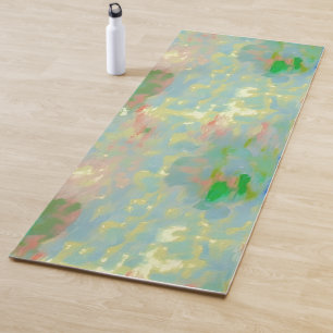Monet Impressionist Style Painting Yoga Mat