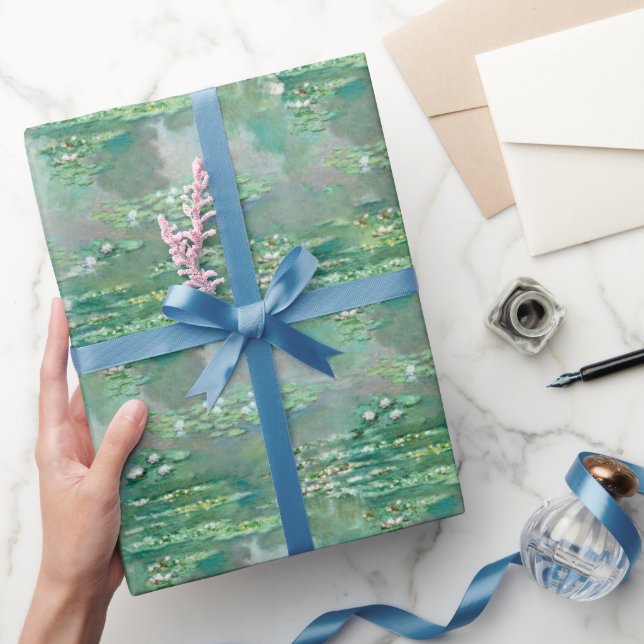 Monet Impressionistic Fine Art Wrapping Paper (Gifting)