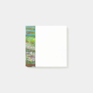 Monet Japanese Bridge and Water Lilies Post-it Notes