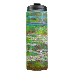 Monet Japanese Bridge and Water Lilies Thermal Tumbler