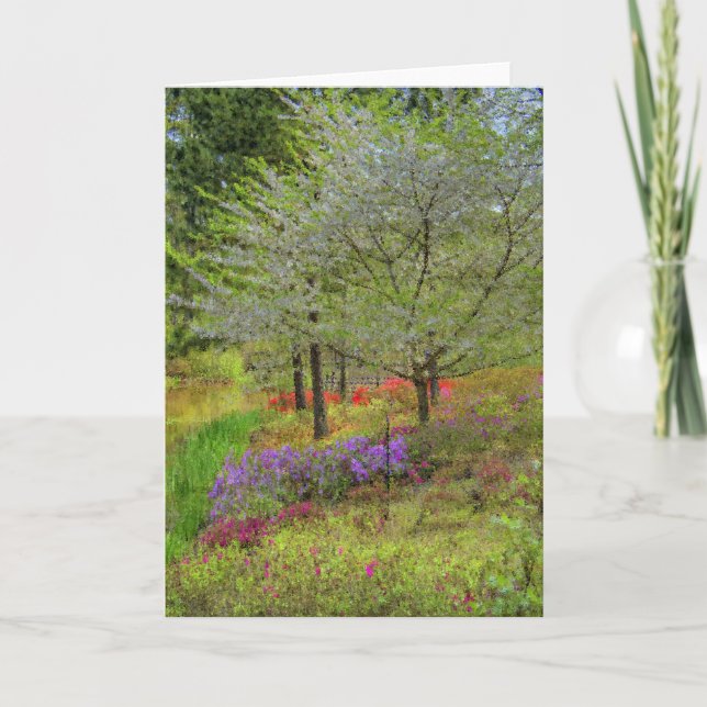 Monet Landscape Card (Front)