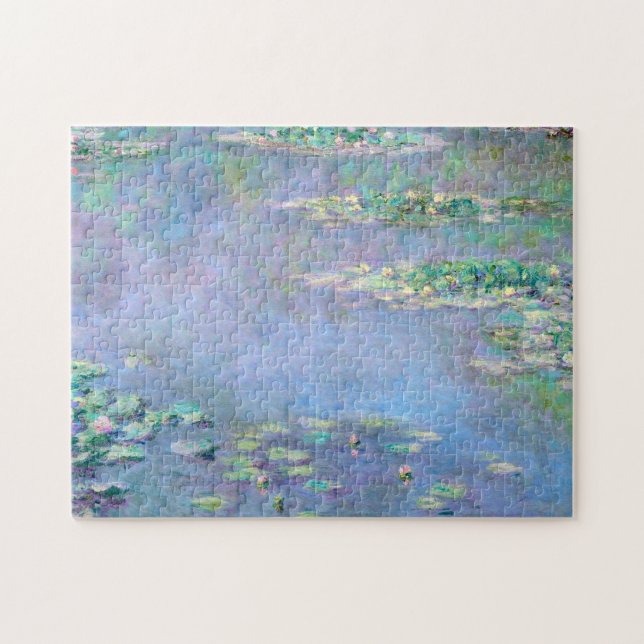 Monet Les Nympheas Water Lilies Fine Art Jigsaw Puzzle (Horizontal)