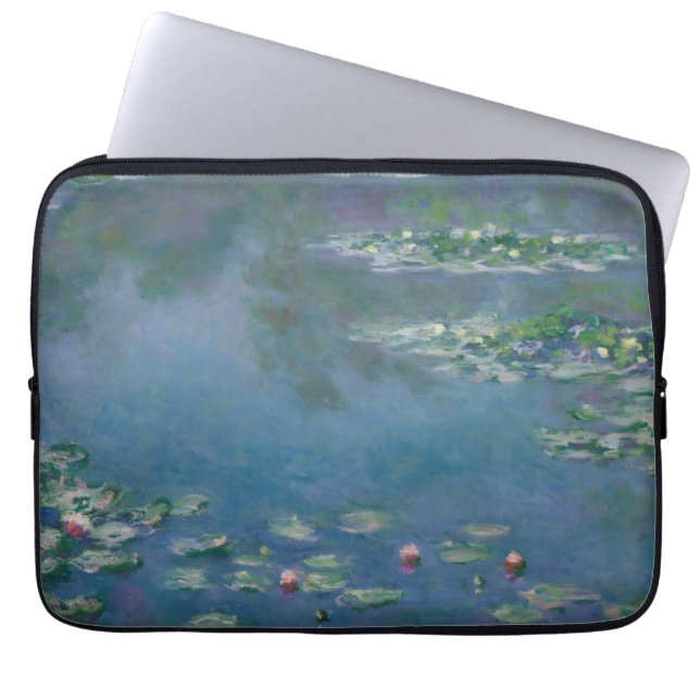 Monet Lily Pond Laptop Sleeve (Front)