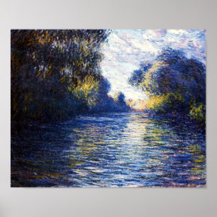 Monet Morning on the Seine Fine Art Print