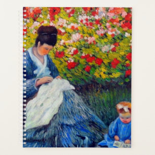 Monet Mother and Child in Garden Planner