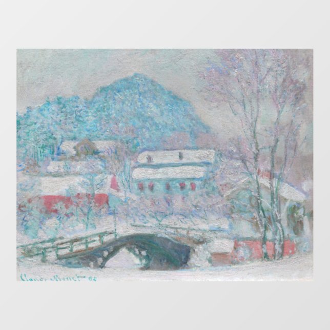 Monet - Norway, Sandviken Village in the Snow (Sheet)