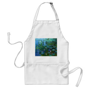 Monet Nympheas Water Lilies Apron