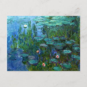Monet Nympheas Water Lilies Postcard