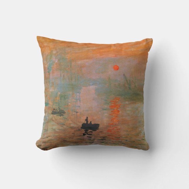 Monet Painting Cushion (Front)