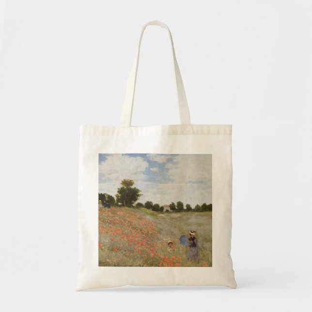 Monet Painting Tote Bag (Front)