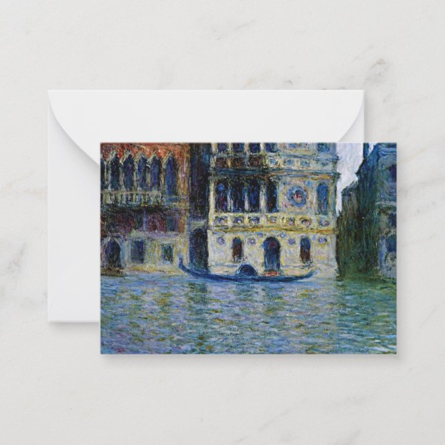 Monet - Palazzo Dario Card (Front)
