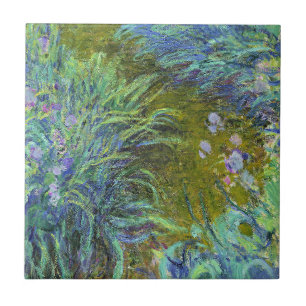 Monet - Path through the Irises 02 Tile