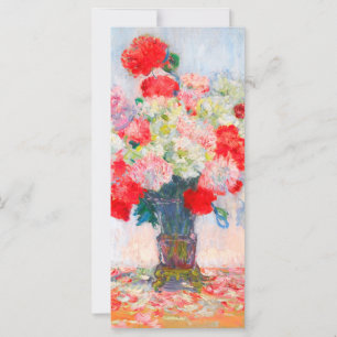 Monet Peonies Card